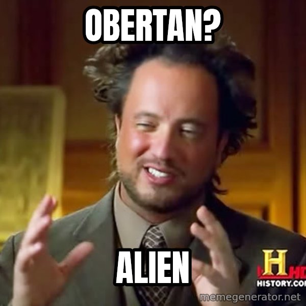 Giorgio A Tsoukalos Hair meme: Obertan? / Alien