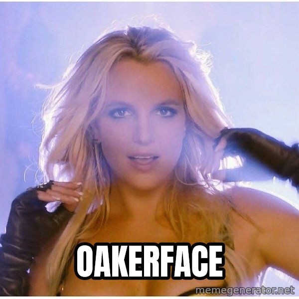 Professor Oak meme: Oakerface