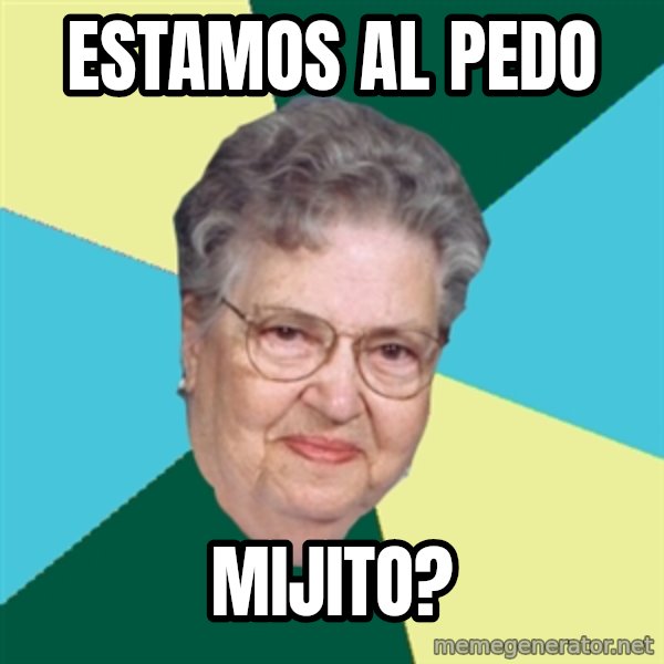 Hilda de Caballito meme: estamos al pedo / mijito?