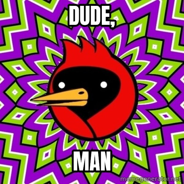 Omsk Crow meme: dude, / man