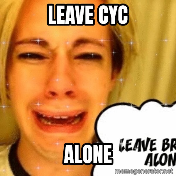 leave britney alone meme: Leave cyc / Alone