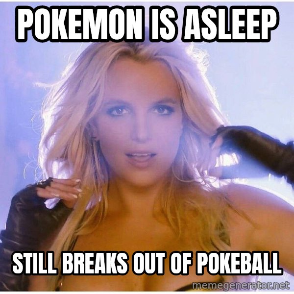 Professor Oak meme: Pokemon is asleep / still breaks out of pokeball