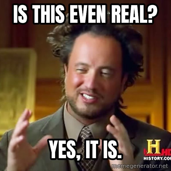 Giorgio A Tsoukalos Hair meme: Is this even real? / yes, it is.