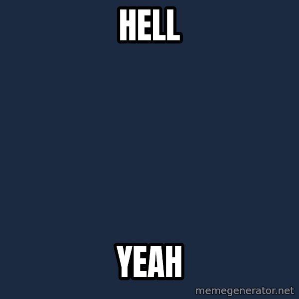 Active Elektrichker meme: HELL / YEAH