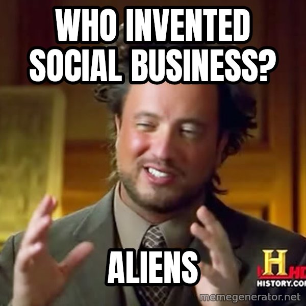 Giorgio A Tsoukalos Hair meme: Who Invented Social Business? / Aliens