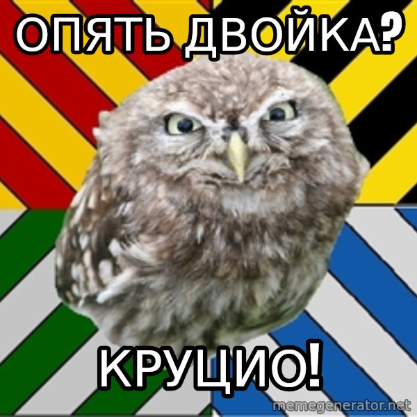 JEALOUS POTTEROMAN meme: опять двойка? / круцио!