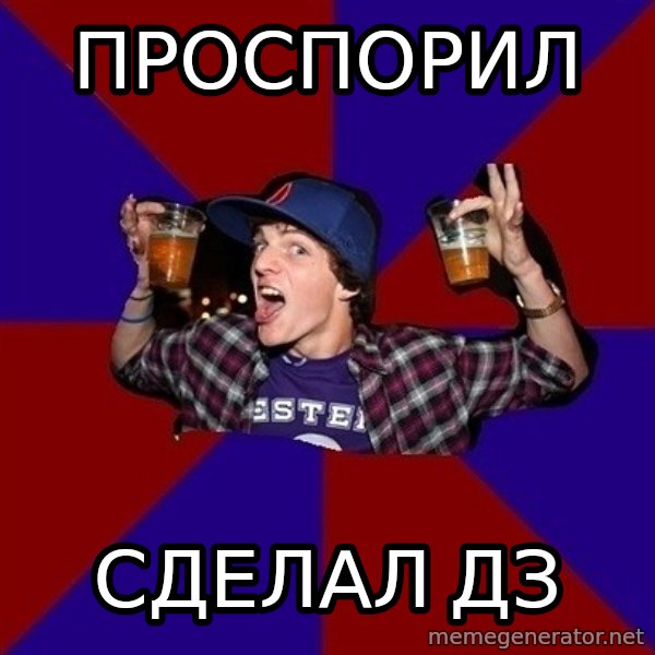 Sunny Student meme: проспорил / сделал дз