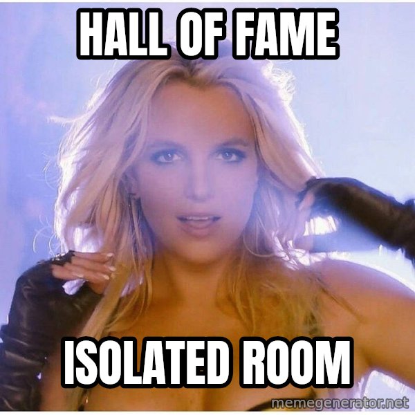 Professor Oak meme: hall of fame / isolated room
