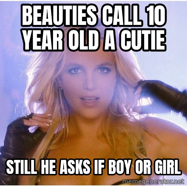 Professor Oak meme: beauties call 10 year old a cutie / still he asks if boy or girl