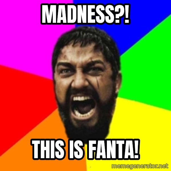 sparta meme: madness?! / This is fanta!