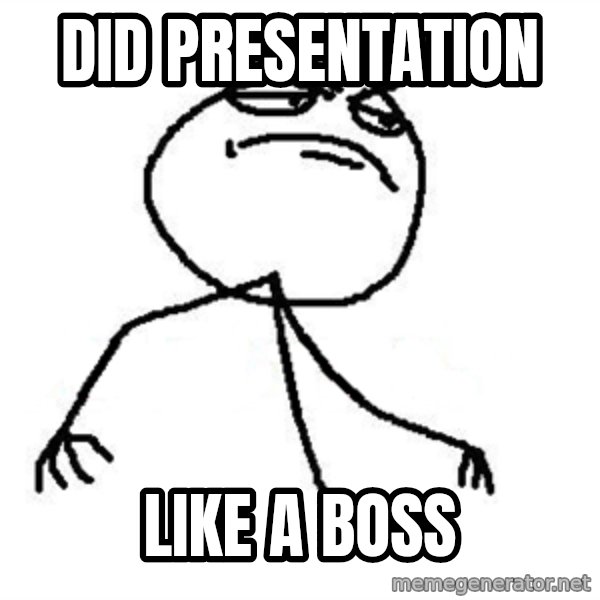 Like A Boss meme: DID Presentation / LIKE a boss
