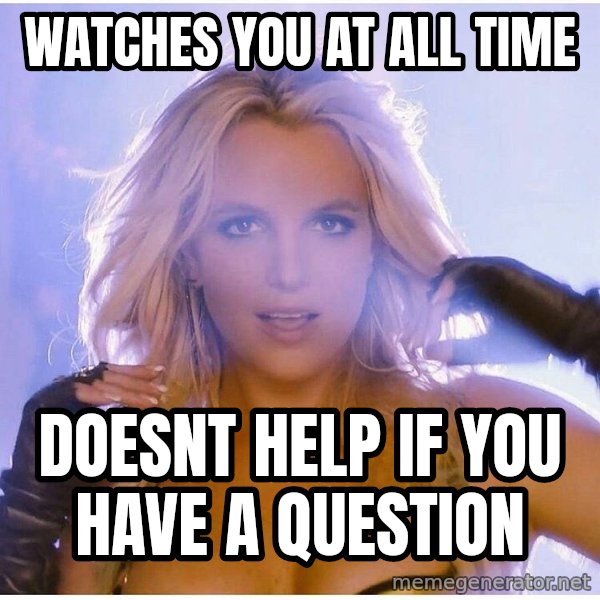 Professor Oak meme: Watches you at all time / doesnt help if you have a question
