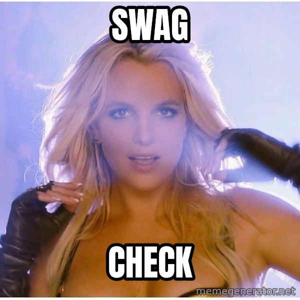patrick star meme: swag / check