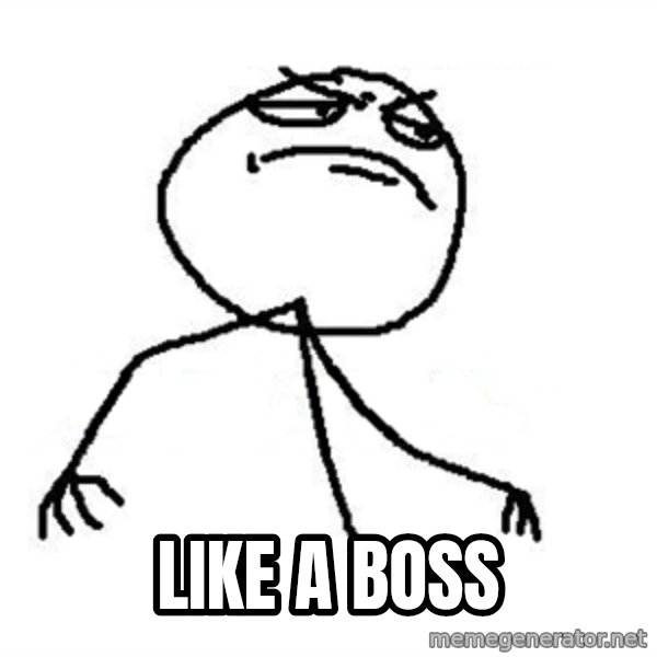 Like A Boss meme: like a boss