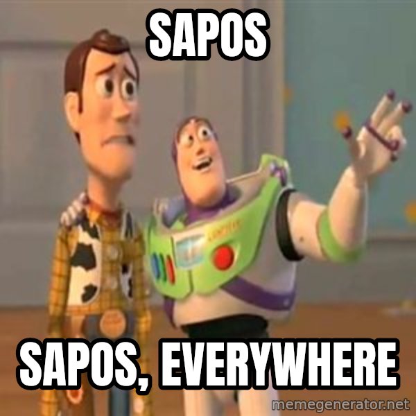X, X Everywhere  meme: sapos / sapos, Everywhere