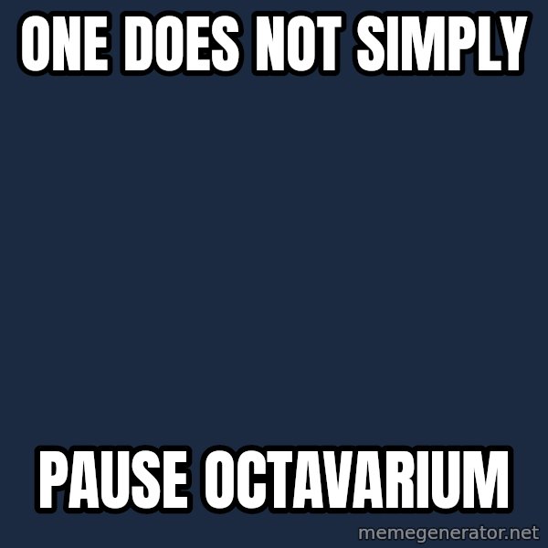 Lord Of The Rings Boromir One Does Not Simply Mordor meme: one does not simply / pause octavarium