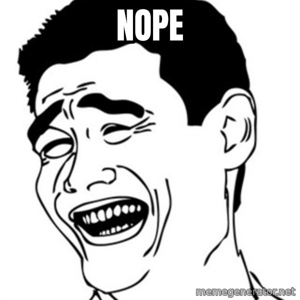 Yao Ming meme: nope