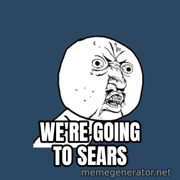 Ty Pennington meme: We're going to sears