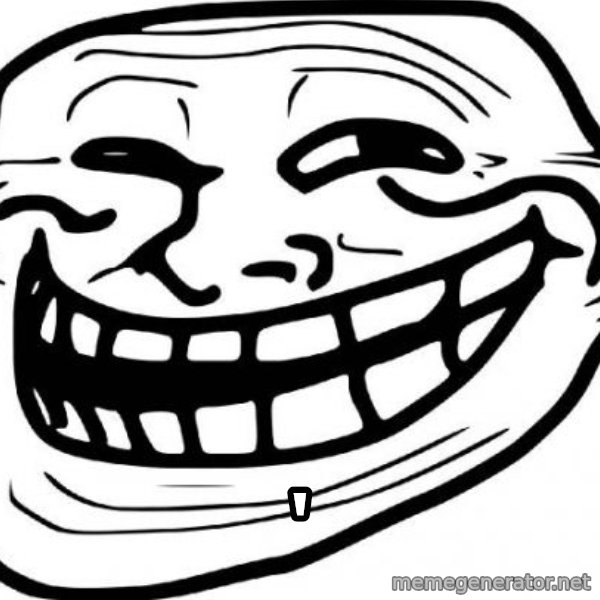 troll face meme: '