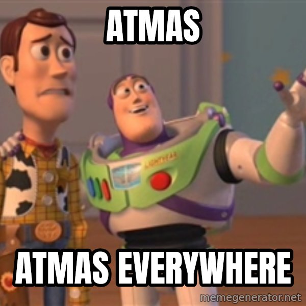 Tseverywhere meme: Atmas / atmas everywhere