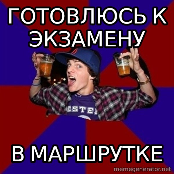 Sunny Student meme: готовлюсь к экзамену / в маршрутке