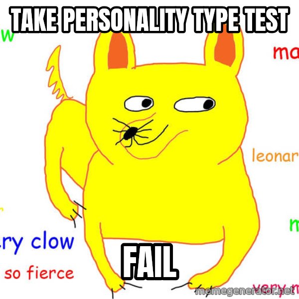 Forever Alone meme: Take personality type test / fail
