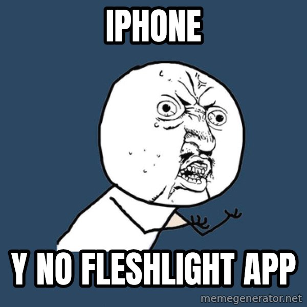 Y U No meme: iphone / y no fleshlight app