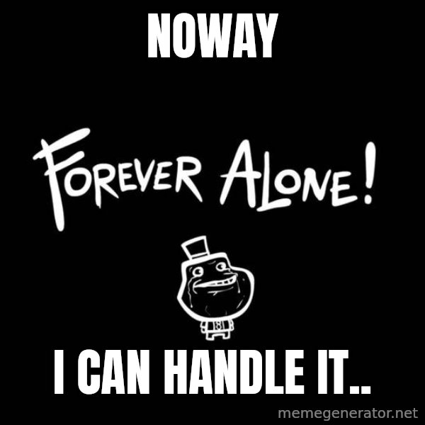Chill Out Lemur meme: noway / i can handle it..