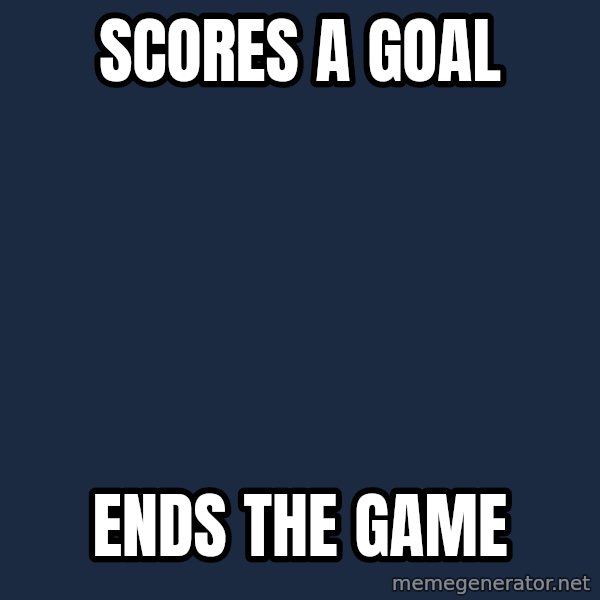 Laura Chinchilla meme: scores a goal / ends the game