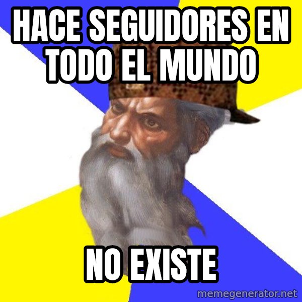 Scumbag God meme: hace seguidores en todo el mundo / no existe