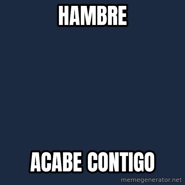 Moralfag Mitch meme: HAMBRE / ACABE CONTIGO