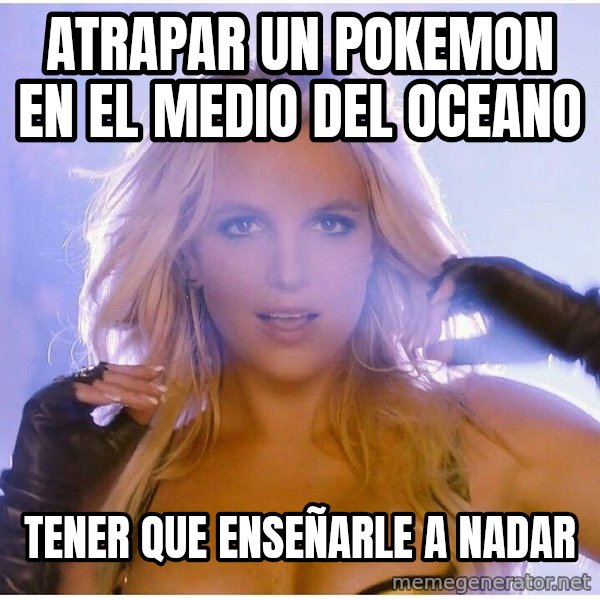 Professor Oak meme: atrapar un pokemon en el medio del oceano / tener que enseñarle a nadar
