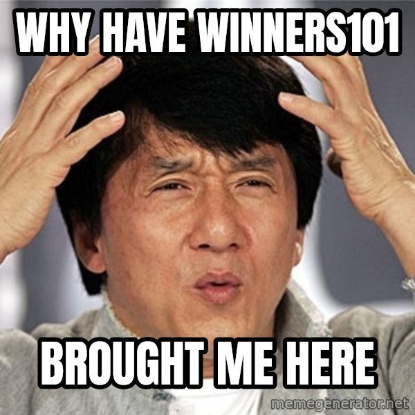 Jackie Chan meme: why have winners101 / brought me here