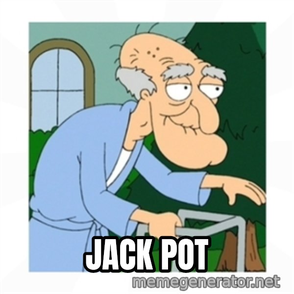 Herbert meme: jack pot