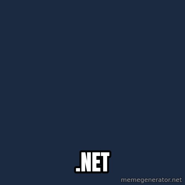Ancient Aliens meme: .NET