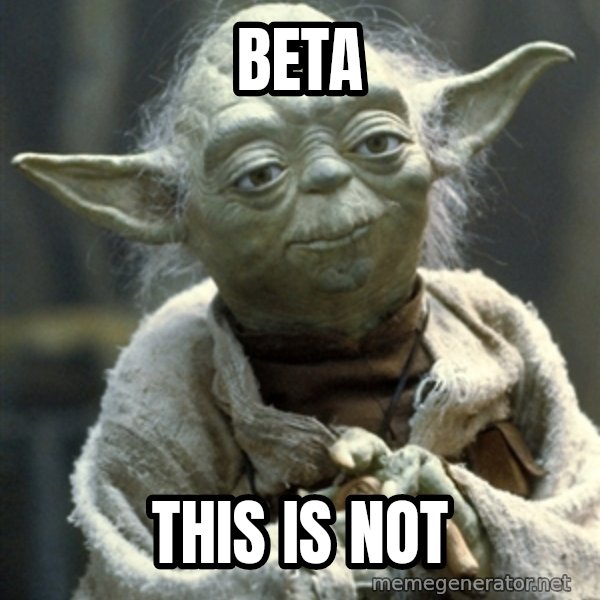 Yodanigger meme: beta / this is not