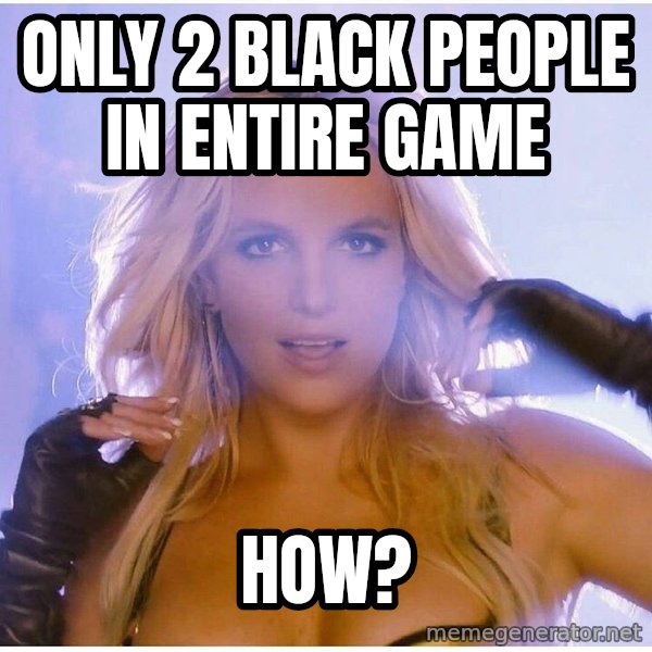 Professor Oak meme: only 2 black people in entire game / how?