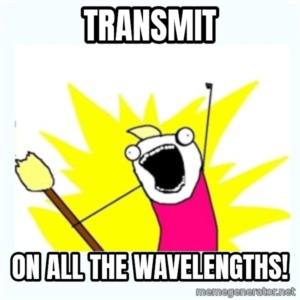 All the things meme: TRANSMIT / ON ALL THE WAVELENGTHS!