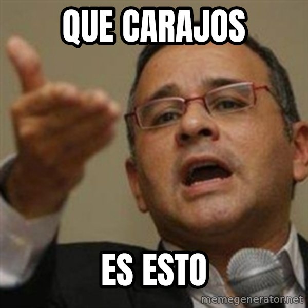 Funes 20 años meme: Que carajos / es esto