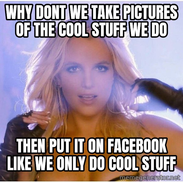 patrick star meme: Why dont we take pictures of the cool stuff we do / then put it on facebook like we only do cool stuff