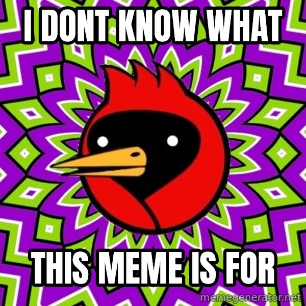 Omsk Crow meme: i dont know what / this meme is for