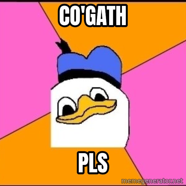 Uncle Dolan meme: CO'GATH / PLS