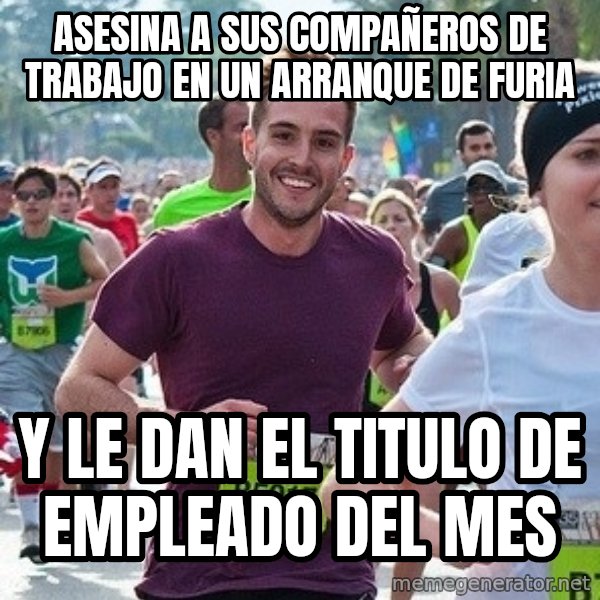 Ridiculously photogenic guy (Zeddie) meme: asesina a sus compañeros de trabajo en un ARRANQUE de furia / y le dan el titulo de empleado del mes
