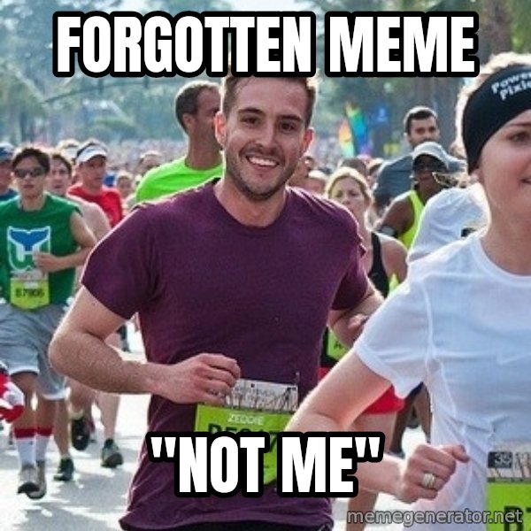 Ridiculously photogenic guy (Zeddie) meme: Forgotten meme / "not me"