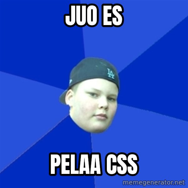 Jonnen Neuvo meme: Juo ES / Pelaa css
