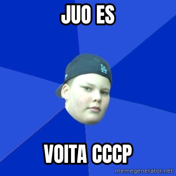 Jonnen Neuvo meme: juo      ES / voita    CCCP