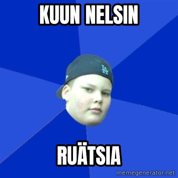 Jonnen Neuvo meme: kuun nelsin / ruätsia