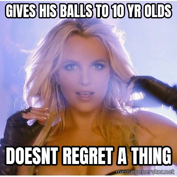 Professor Oak meme: gives his balls to 10 yr olds / doesnt regret a thing