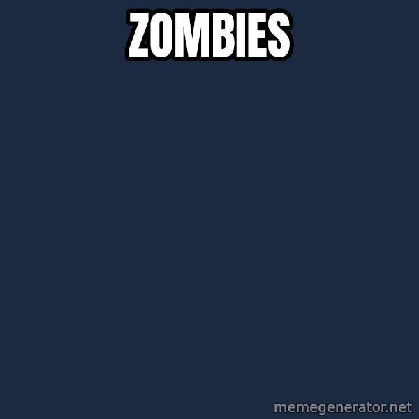 Ancient Aliens meme: zombies