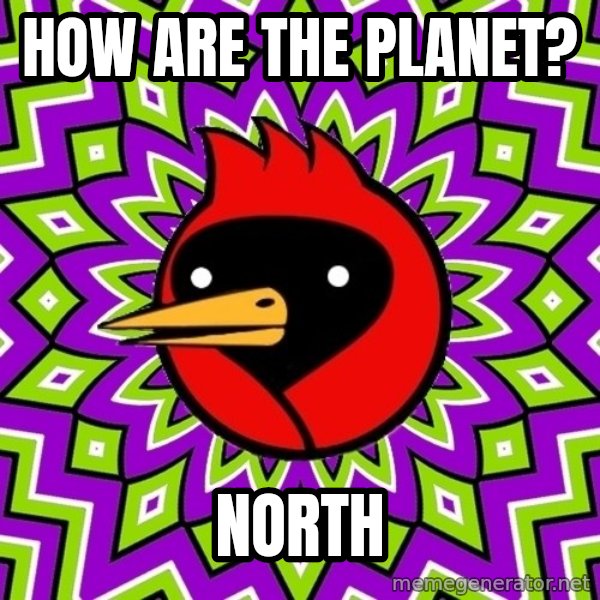 Omsk Crow meme: how are the planet? / north